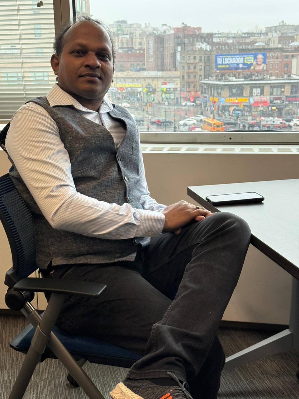 Mr. Subramaniyan Gandhi in a professional legal setting